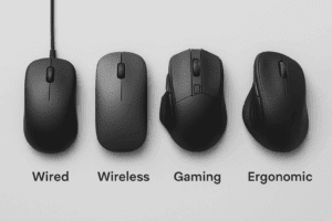 Wired, wireless, gaming, and ergonomic computer accessories